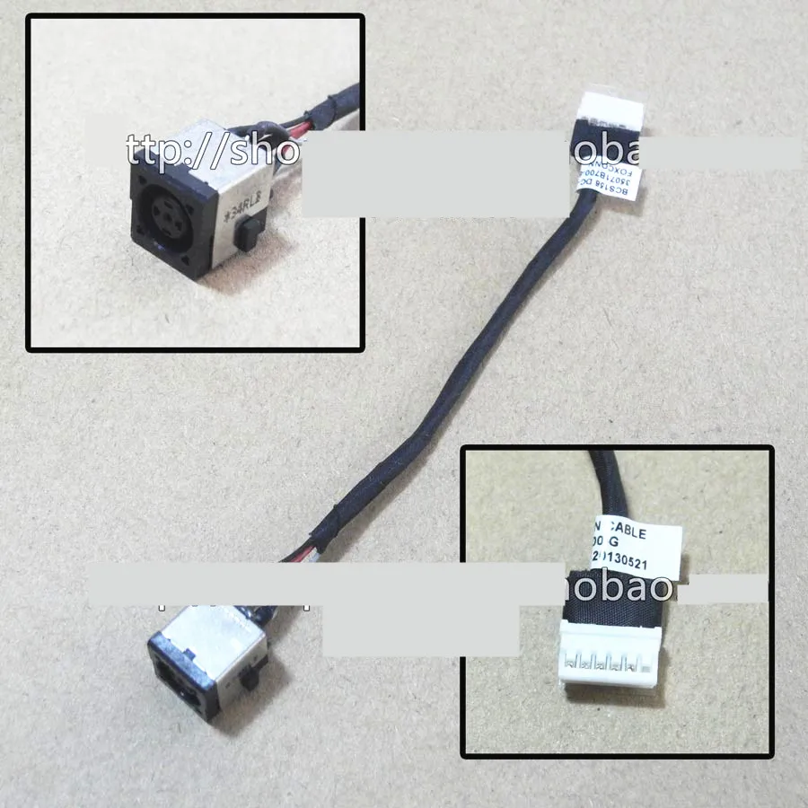 New For HP 8570P 6570B 6560B DC Power Jack Cable Charging Connector Port Wire Cord
New For HP 8570P 6570B 6560B DC Power Jack Cable Charging Connector Port Wire Cord