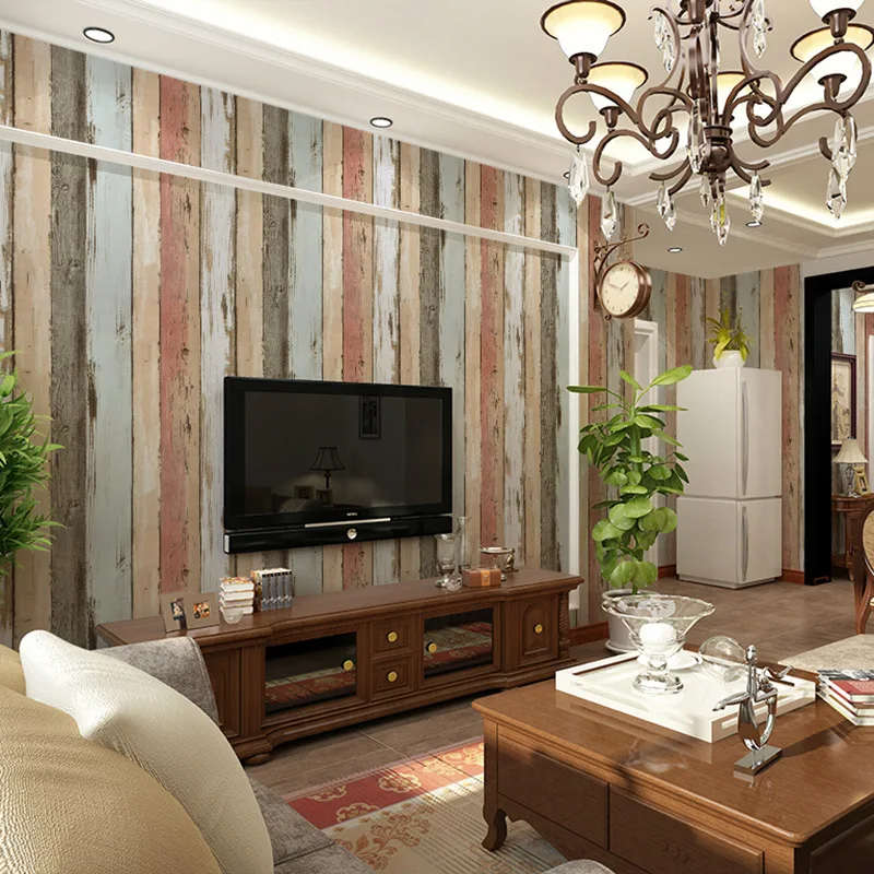 beibehang Retro Nostalgic Simulation Wooden Wallpaper American Village Striped Wallpaper Office Clothing Store Wallpaper
beibehang Retro Nostalgic Simulation Wooden Wallpaper American Village Striped Wallpaper Office Clothing Store Wallpaper