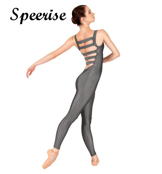Speerise Adult Sleeveless Tank Unitard Elastic Ladder Bandage Back Women Ballet Black Tights Unitards Ballet Costumes
Speerise Adult Sleeveless Tank Unitard Elastic Ladder Bandage Back Women Ballet Black Tights Unitards Ballet Costumes