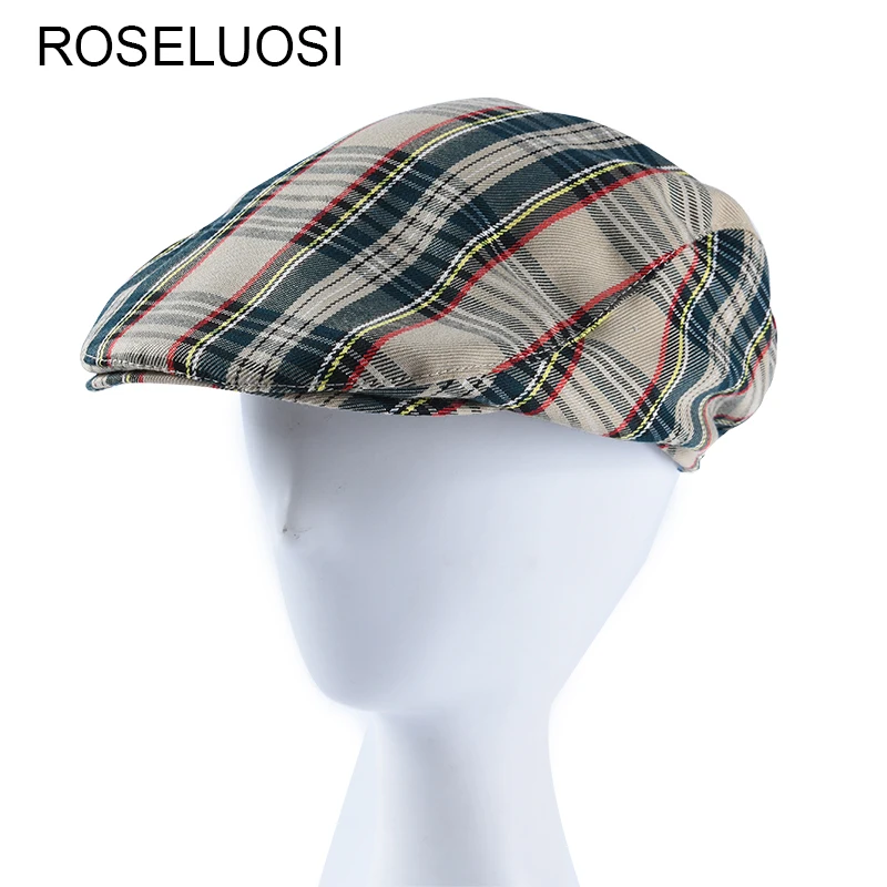 Новинка весны 2019, хлопковые клетчатые козырьки ROSELUOSI для мужчин и женщин, повседневные Мягкие Шапки, Ретро береты
Новинка весны 2019, хлопковые клетчатые козырьки ROSELUOSI для мужчин и женщин, повседневные Мягкие Шапки, Ретро береты
