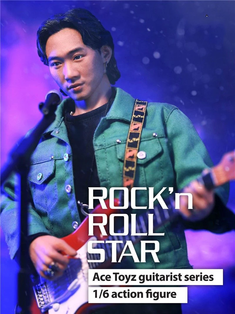 In Stock 1/6 Full Ace Toyz AT-007 Beyond Band Singer Ka Kui Wong Rock'n Roll Star Guitarist Star Action Figure for Collection
In Stock 1/6 Full Ace Toyz AT-007 Beyond Band Singer Ka Kui Wong Rock'n Roll Star Guitarist Star Action Figure for Collection