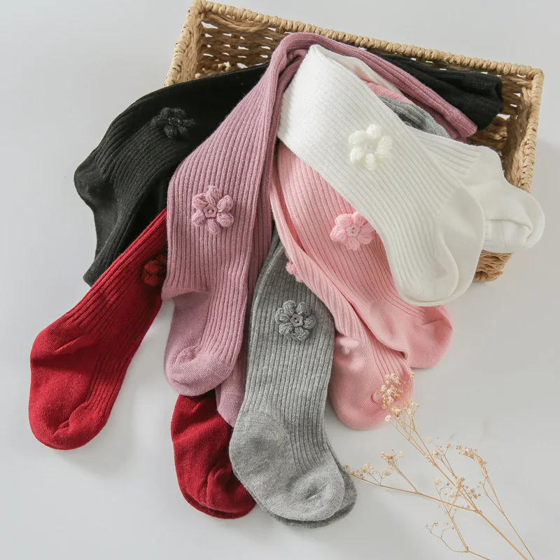 Spring Autumn Solid Color Baby Girls Pantyhose Cotton Infant Toddler Socks Cute Flower Princess Tights
Spring Autumn Solid Color Baby Girls Pantyhose Cotton Infant Toddler Socks Cute Flower Princess Tights