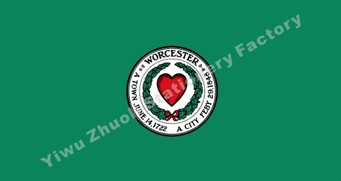 State Worcester, Massachusetts Flag 150X90cm (3x5FT) 120g 100D Polyester Double Stitched High Quality Banner Ensign
State Worcester, Massachusetts Flag 150X90cm (3x5FT) 120g 100D Polyester Double Stitched High Quality Banner Ensign
