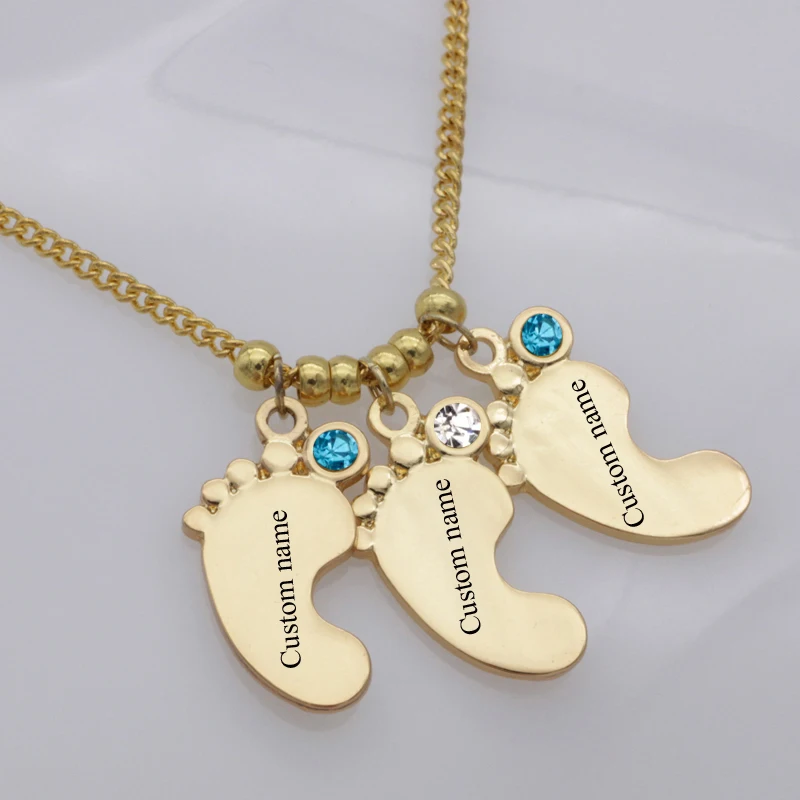 Unique Foot Pendant Necklace Exquisite Crystal Alloy Necklaces Can Custom Made Any Name Jewelry Gold Plated YP2978
Unique Foot Pendant Necklace Exquisite Crystal Alloy Necklaces Can Custom Made Any Name Jewelry Gold Plated YP2978