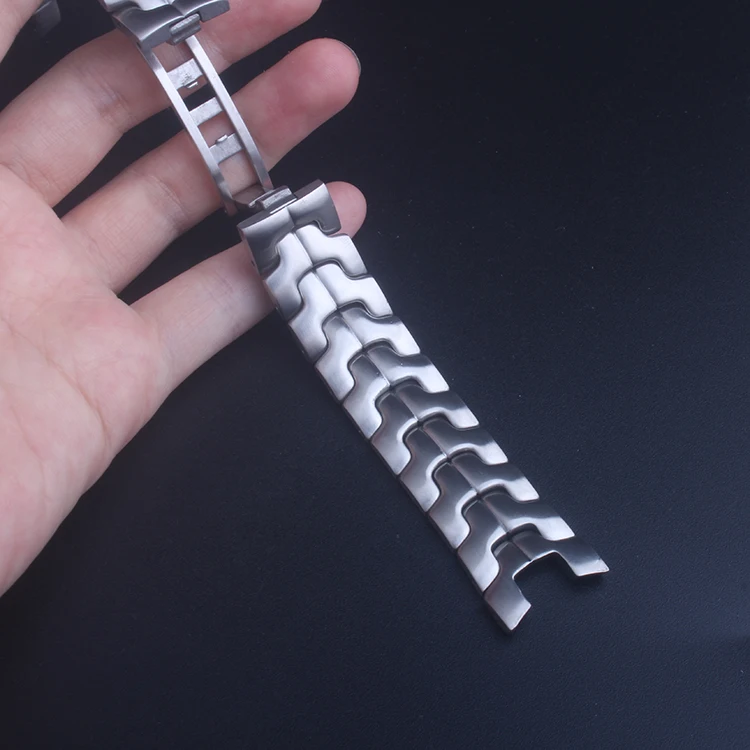 21mm Cruved end Silver Solid Stainless Steel Watch Strap Band For Fits TAG HEUER
21mm Cruved end Silver Solid Stainless Steel Watch Strap Band For Fits TAG HEUER