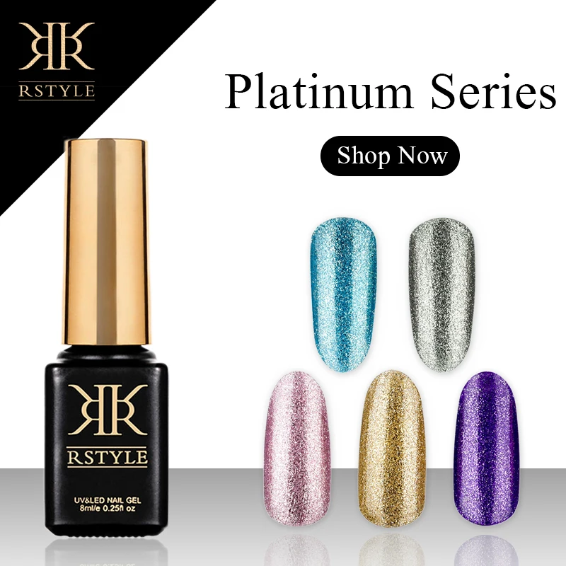 Лак для ногтей rstyle 8 мл 13 24 серия Platinum гель лак Горячая Мода девушка эксклюзивный