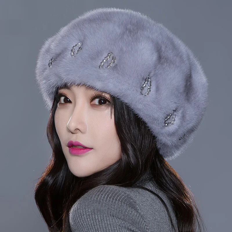 Winter new fashion women hats,Elegant mink fur hat women,warm real fur cap winter hat women's Octagonal Hats 16052
Winter new fashion women hats,Elegant mink fur hat women,warm real fur cap winter hat women's Octagonal Hats 16052