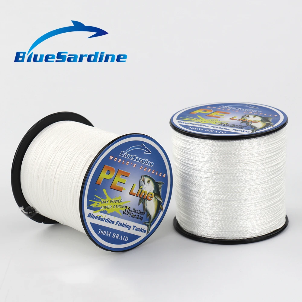Многонитевая плетеная рыболовная леска BlueSardine, 300 м, суперпрочная плетеная леска, 12-90 фунтов
Многонитевая плетеная рыболовная леска BlueSardine, 300 м, суперпрочная плетеная леска, 12-90 фунтов