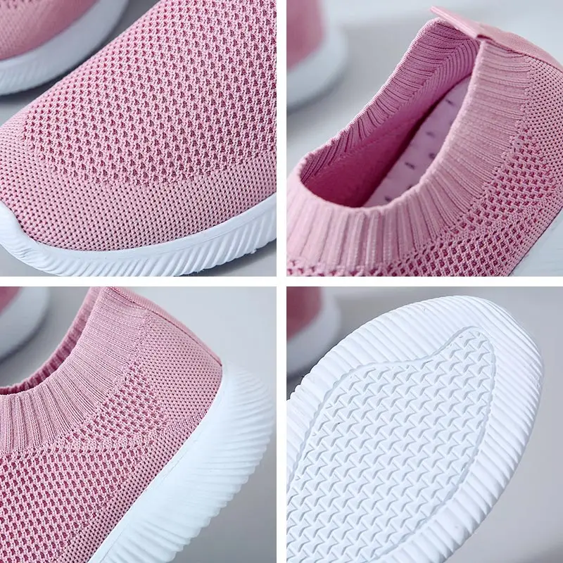 Women shoes 2021 new knitted slip on flat shoes woman tenis feminino casual mesh walking footwear sneakers women vulcanize shoes
Women shoes 2021 new knitted slip on flat shoes woman tenis feminino casual mesh walking footwear sneakers women vulcanize shoes