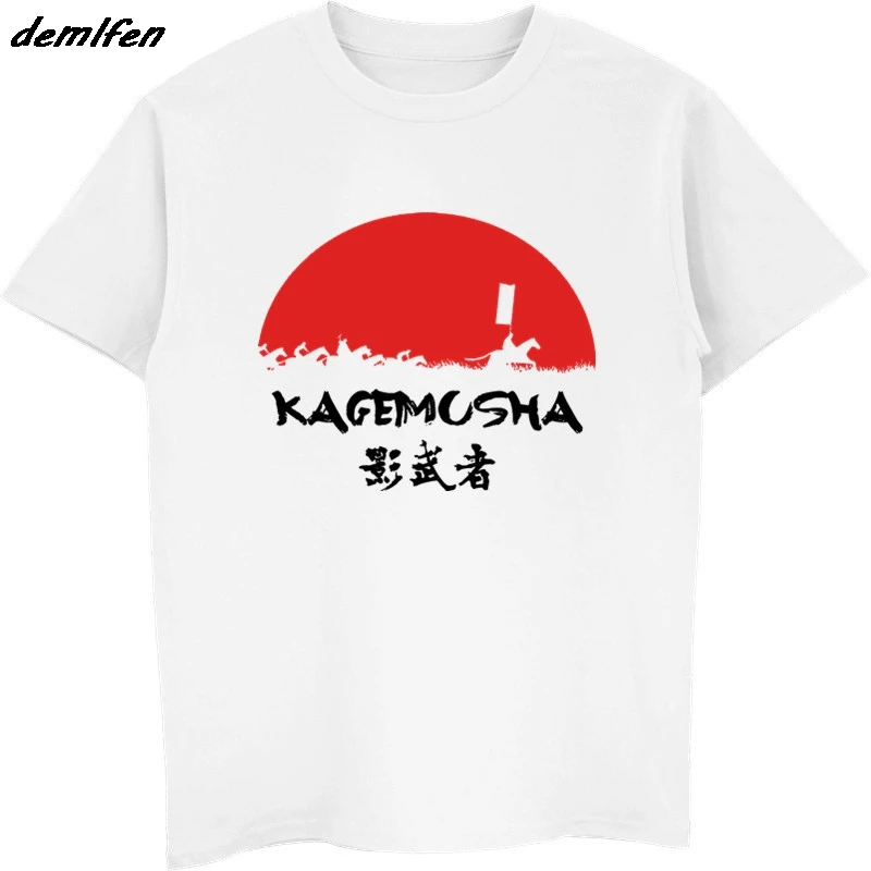 Summer Kagemusha Japan Vintage Eighties Takeda Tokugawa Nobunaga Samurai T-Shirt Black Men Hot Sale fitness Tees Shirt
Summer Kagemusha Japan Vintage Eighties Takeda Tokugawa Nobunaga Samurai T-Shirt Black Men Hot Sale fitness Tees Shirt