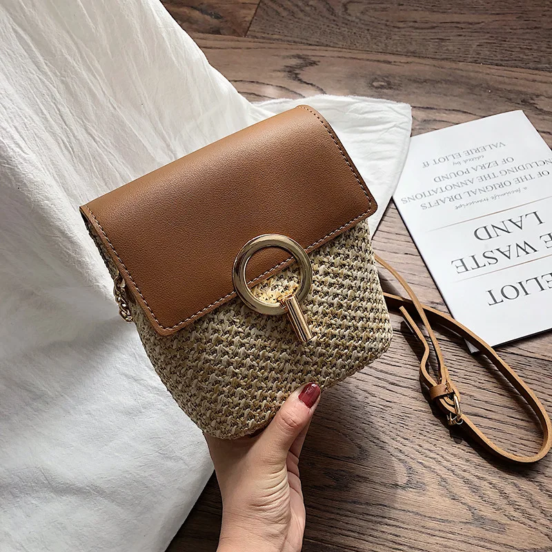 2019 New Fashion Straw Bucket Bags For Women Summer Crossbody Bag Ladies Small Purses and Handbags Female Travel Messenger Bags
2019 New Fashion Straw Bucket Bags For Women Summer Crossbody Bag Ladies Small Purses and Handbags Female Travel Messenger Bags