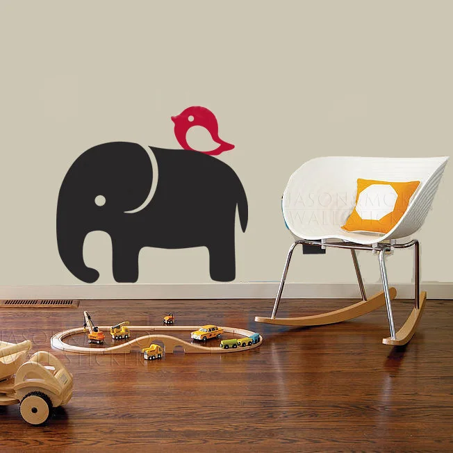 Elephant wall decal - nursery - children - jungle - bird vinyl decal - wall sticker Children's Room 50*60CM Free shipping
Elephant wall decal - nursery - children - jungle - bird vinyl decal - wall sticker Children's Room 50*60CM Free shipping