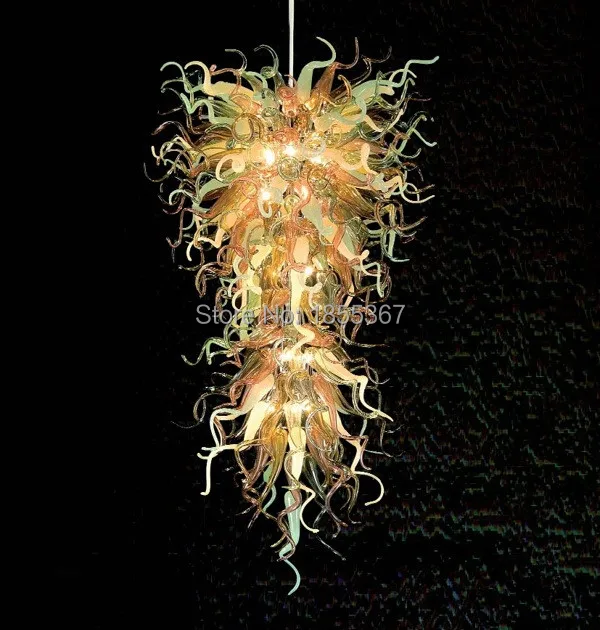 Free Shipping Famous New Arrival Murano Glass Art Light Chandelier Sale