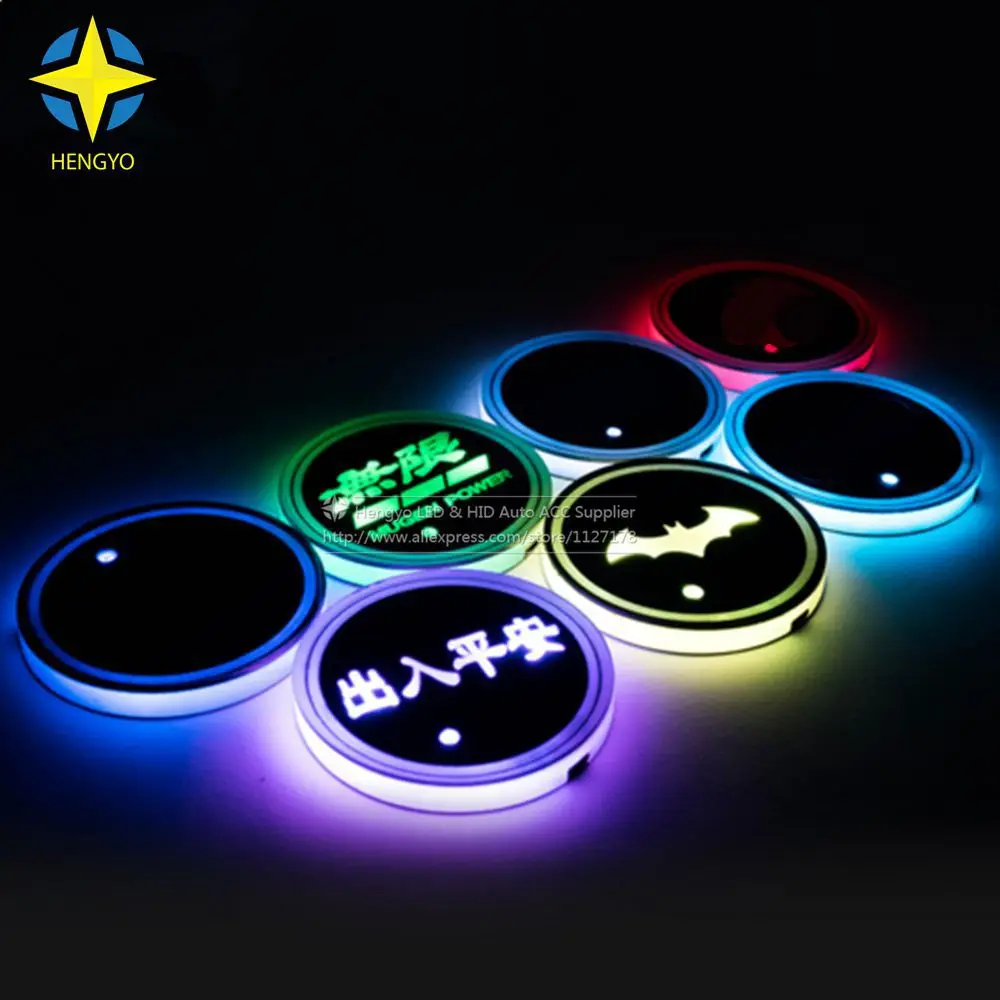 2017 Super Cool 7 Color all in one USB Cup lights Car LED Coaster Cup Coaster Non-slip mat Decorative atmosphere lights
2017 Super Cool 7 Color all in one USB Cup lights Car LED Coaster Cup Coaster Non-slip mat Decorative atmosphere lights