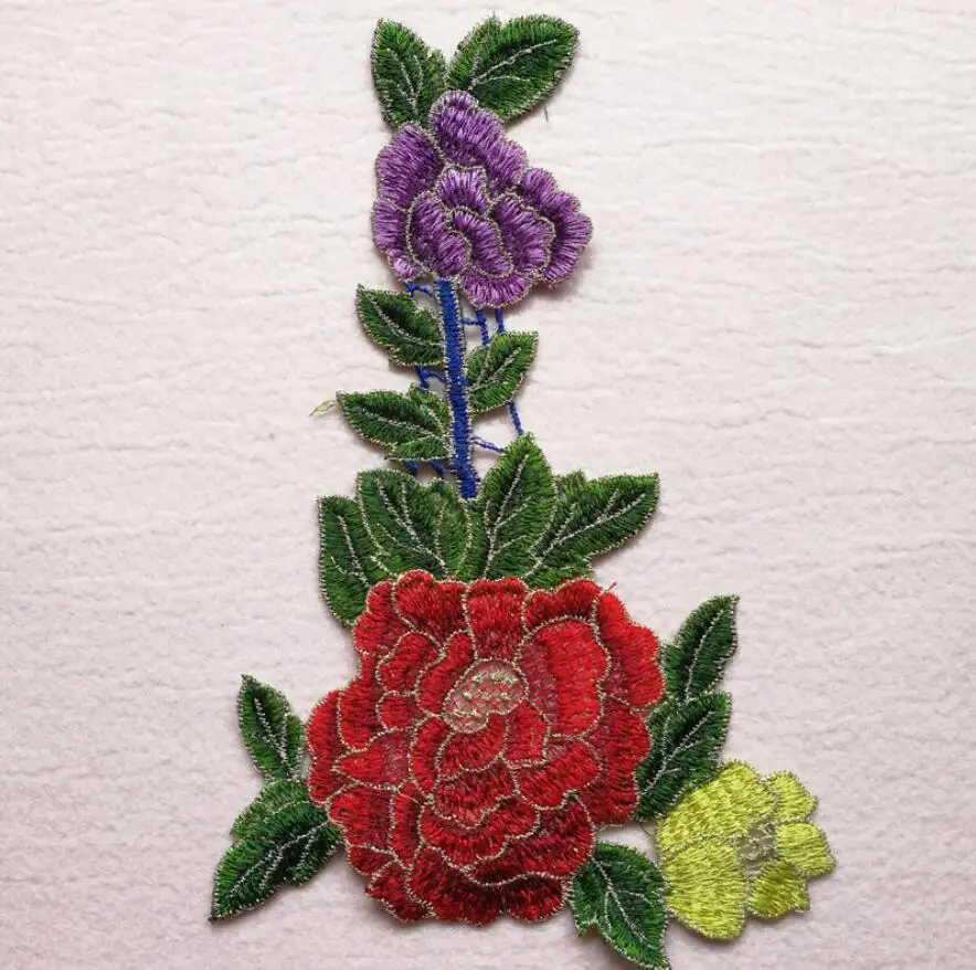 10pcs Colour Embroidered 3D Rose Flower Leaf Patches Appliqued For Neckline Collar Sewing Apparel Clothes Craft Diy Accessories
10pcs Colour Embroidered 3D Rose Flower Leaf Patches Appliqued For Neckline Collar Sewing Apparel Clothes Craft Diy Accessories