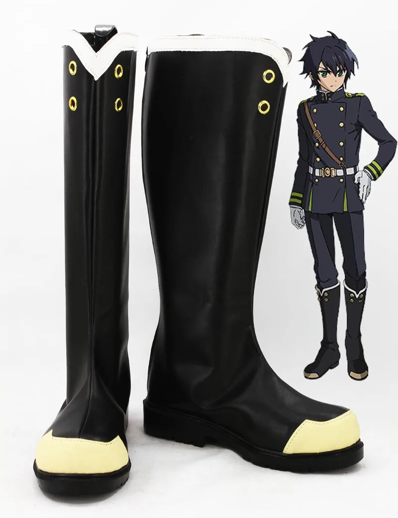 Newest Custom Made Japanese Anime Seraph of the end : Vampire Reign Yuichiro Hyakuya Cosplay Shoes Boots For Halloween
Newest Custom Made Japanese Anime Seraph of the end : Vampire Reign Yuichiro Hyakuya Cosplay Shoes Boots For Halloween