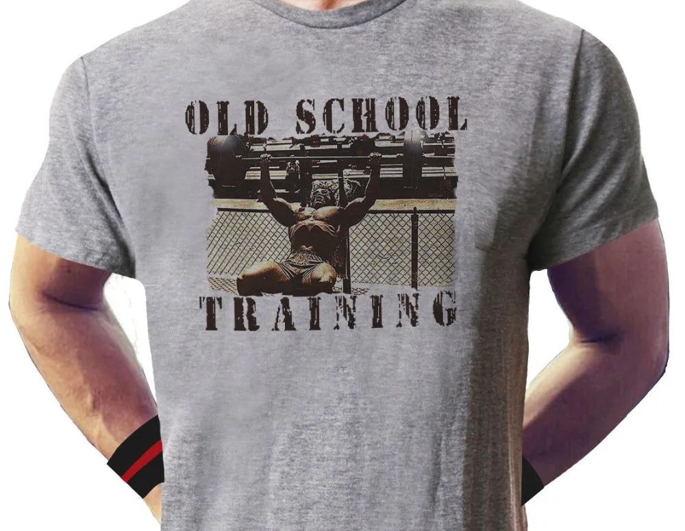 New Summer Printed Cotton O Neck T-Shirt Old School Trainer 70'S Venice Beach Bodybuilding Arnold Pumping T Shirts
New Summer Printed Cotton O Neck T-Shirt Old School Trainer 70'S Venice Beach Bodybuilding Arnold Pumping T Shirts