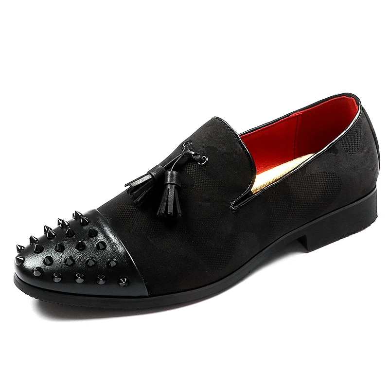 CuddlyIIPanda 2019 New Arrival Men Fashion Dress Shoes Summer Breathable Tassels Rivets Wedding Shoes Luxury Brand Men Sneakers
CuddlyIIPanda 2019 New Arrival Men Fashion Dress Shoes Summer Breathable Tassels Rivets Wedding Shoes Luxury Brand Men Sneakers