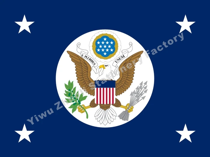 US Secretary Of State Flag 150X90cm (3x5FT) 120g 100D Polyester Double Stitched High Quality Free Shipping
US Secretary Of State Flag 150X90cm (3x5FT) 120g 100D Polyester Double Stitched High Quality Free Shipping