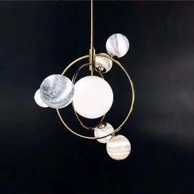Wandering Earth Design Pendant Lights LED indoor fixtures Nordic hanging lamps Postmodern living room suspended luminaires
Wandering Earth Design Pendant Lights LED indoor fixtures Nordic hanging lamps Postmodern living room suspended luminaires