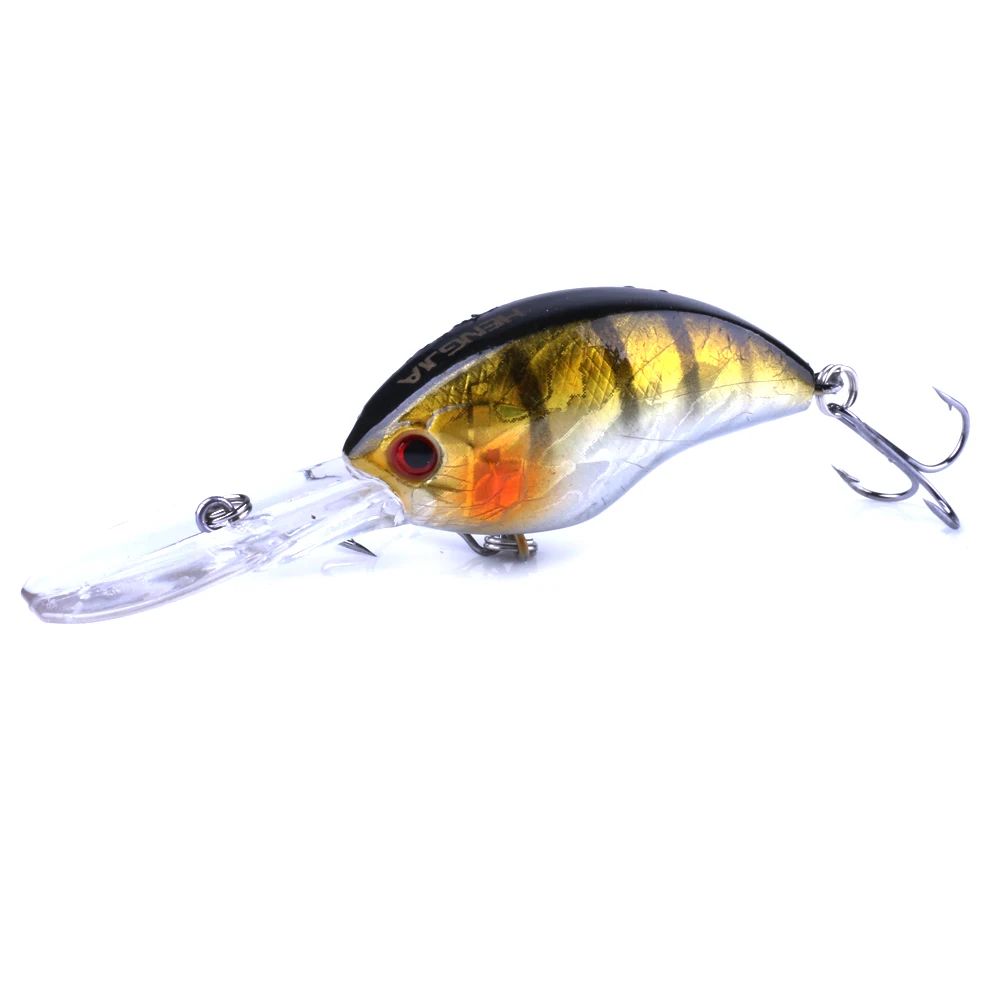 HENGJIA 1PC Crankbait Floating Fishing Lures 3D Eye 9CM 12G Artificial Hard Bait With A Long Tongue Fishing Tackle
HENGJIA 1PC Crankbait Floating Fishing Lures 3D Eye 9CM 12G Artificial Hard Bait With A Long Tongue Fishing Tackle