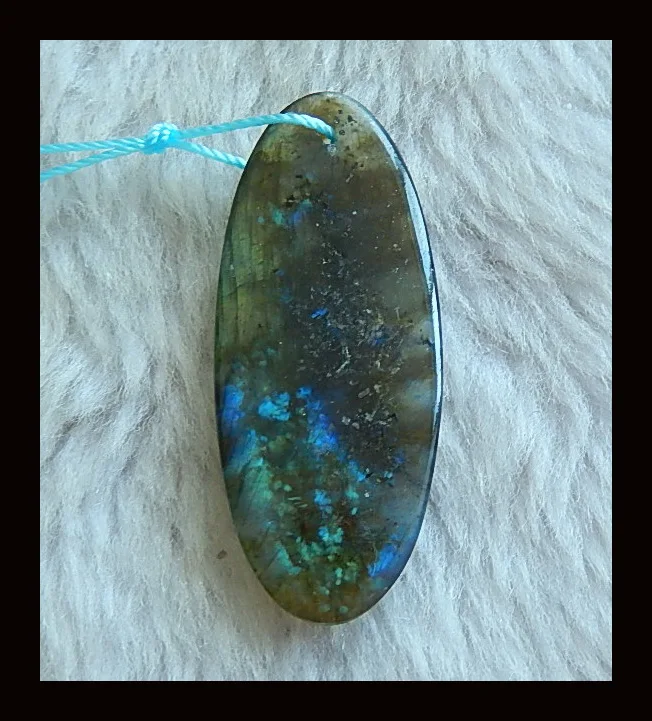 Gemstone Labradorite Pendant Bead,Semiprecious jewelry Pendant,Fashion Jewelry,Hot Selling,43x18x6mm,6.9g
Gemstone Labradorite Pendant Bead,Semiprecious jewelry Pendant,Fashion Jewelry,Hot Selling,43x18x6mm,6.9g