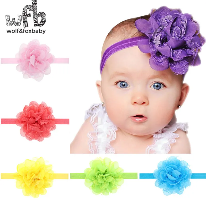 Retail hair band Chiffon lace flowers fashion hair accessories headwear baby infant Kids children
Retail hair band Chiffon lace flowers fashion hair accessories headwear baby infant Kids children