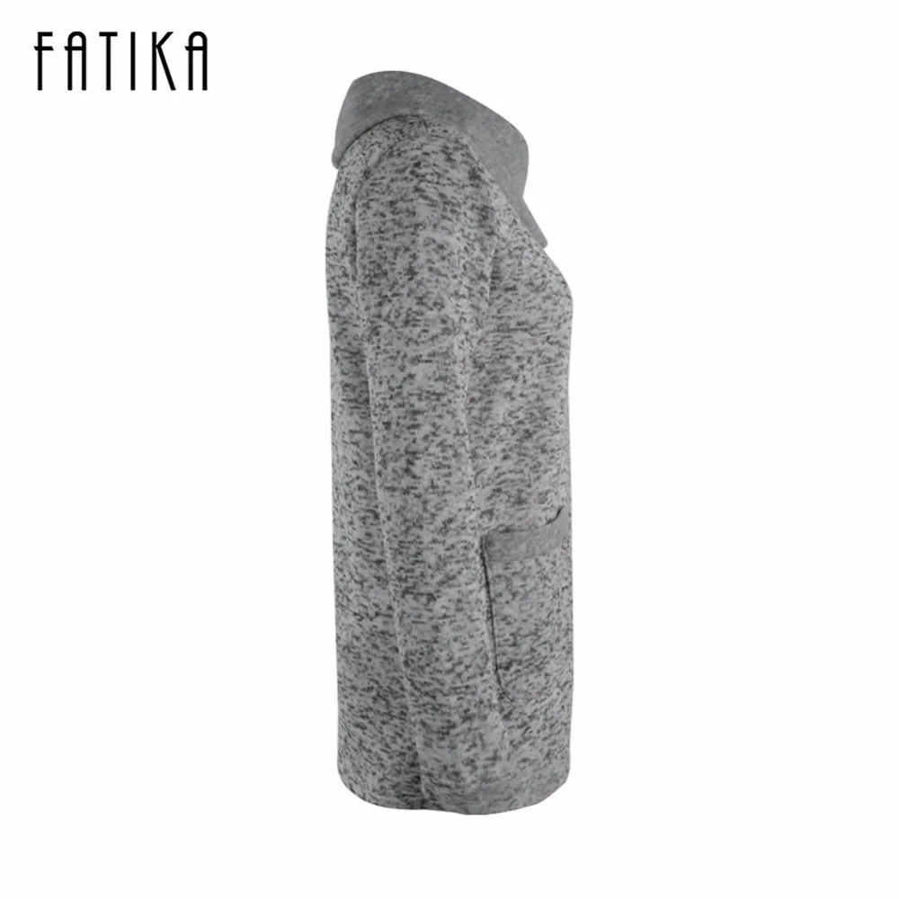 FATIKA 2017 Новая мода осень-зима Женская куртки пальто дамы Повседневное молнии