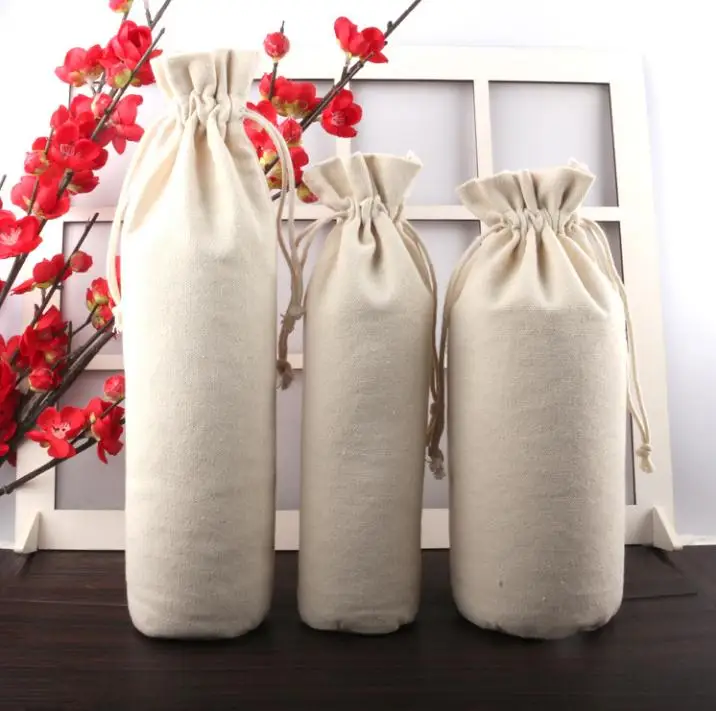 Rounding Bottom canvas drawstring bags 14*38cm for accessories necklace gift jewelry wine packaging bags pouches SN1405
Rounding Bottom canvas drawstring bags 14*38cm for accessories necklace gift jewelry wine packaging bags pouches SN1405