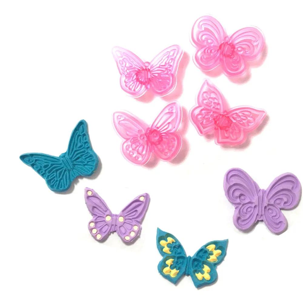 DIY Cake Baking Tools 4pcs/Set Fondant Butterfly Mold Cake Cutter Cookies Sugar Craft Decorating Tools CT050
DIY Cake Baking Tools 4pcs/Set Fondant Butterfly Mold Cake Cutter Cookies Sugar Craft Decorating Tools CT050