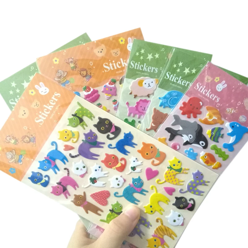 1Pcs/lot KawaiiKorean children's cartoon anime three-dimensional bubble stickers self-adhesive DIY Decorative Stickers
1Pcs/lot KawaiiKorean children's cartoon anime three-dimensional bubble stickers self-adhesive DIY Decorative Stickers