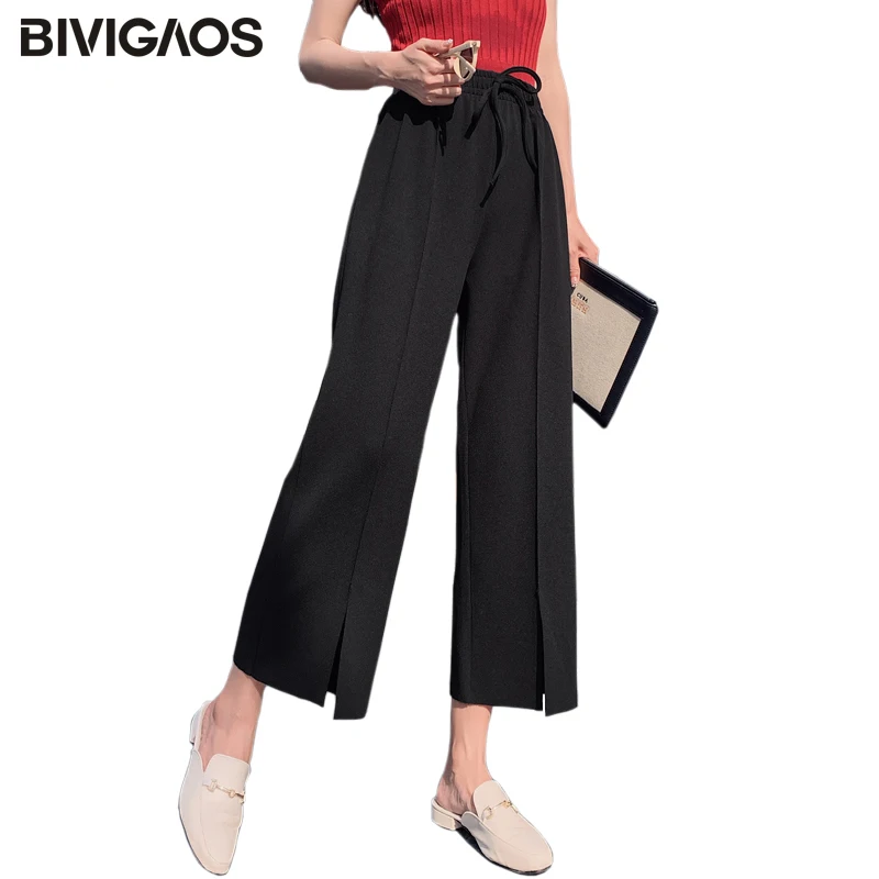 BIVIGAOS 2019 Новинка Весна Лето Стиль досуга Большой Сплит шифон широкие брюки женские темпераментные Высокой Талией Тонкие Свободные повседне...
BIVIGAOS 2019 Новинка Весна Лето Стиль досуга Большой Сплит шифон широкие брюки женские темпераментные Высокой Талией Тонкие Свободные повседне...