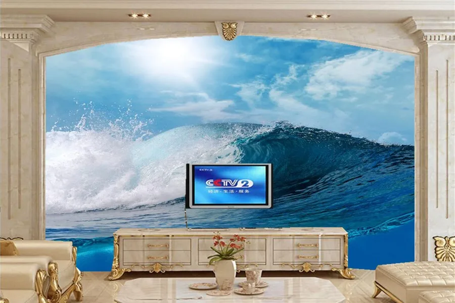 Custom mural wallpaper papel de parede,Waves Sea Ocean Nature wallpaper,hotel living room TV sofa wall kids bedroom wallpaper
Custom mural wallpaper papel de parede,Waves Sea Ocean Nature wallpaper,hotel living room TV sofa wall kids bedroom wallpaper