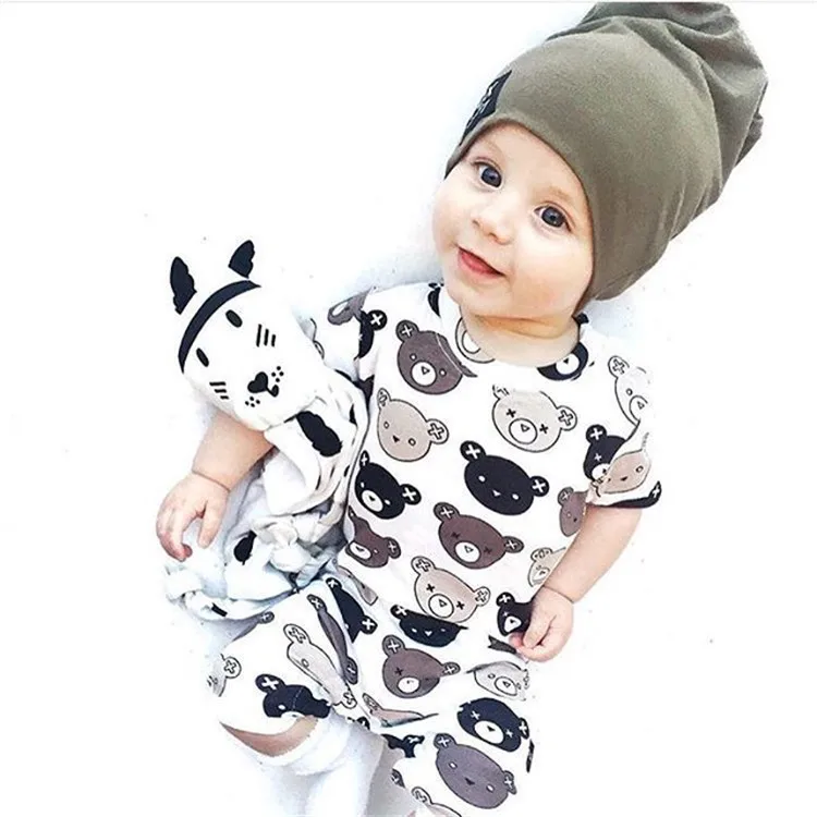 Newborn Baby Boy romper 2018 Summer Baby Costume Cotton Short sleeve Cartoon Bear Baby Girls jumpsuit
Newborn Baby Boy romper 2018 Summer Baby Costume Cotton Short sleeve Cartoon Bear Baby Girls jumpsuit