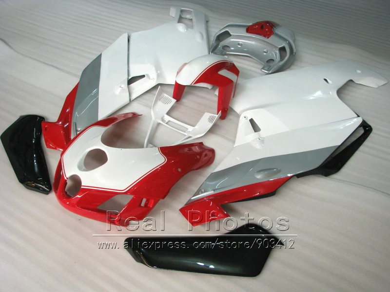 Injection molding ABS plastic fairings for Ducati 749 999 2005 2006 white red black motorcycle fairings set 749 999 05 06 HR47
Injection molding ABS plastic fairings for Ducati 749 999 2005 2006 white red black motorcycle fairings set 749 999 05 06 HR47
