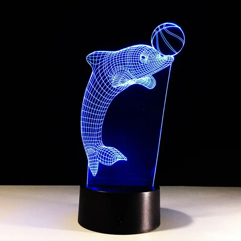 New Dolphin Show 3D Lamp Creative LED Touch Fish Table Lamp As Children Gifts USB Creative Small Night Light Vision Stereo Lamp
New Dolphin Show 3D Lamp Creative LED Touch Fish Table Lamp As Children Gifts USB Creative Small Night Light Vision Stereo Lamp