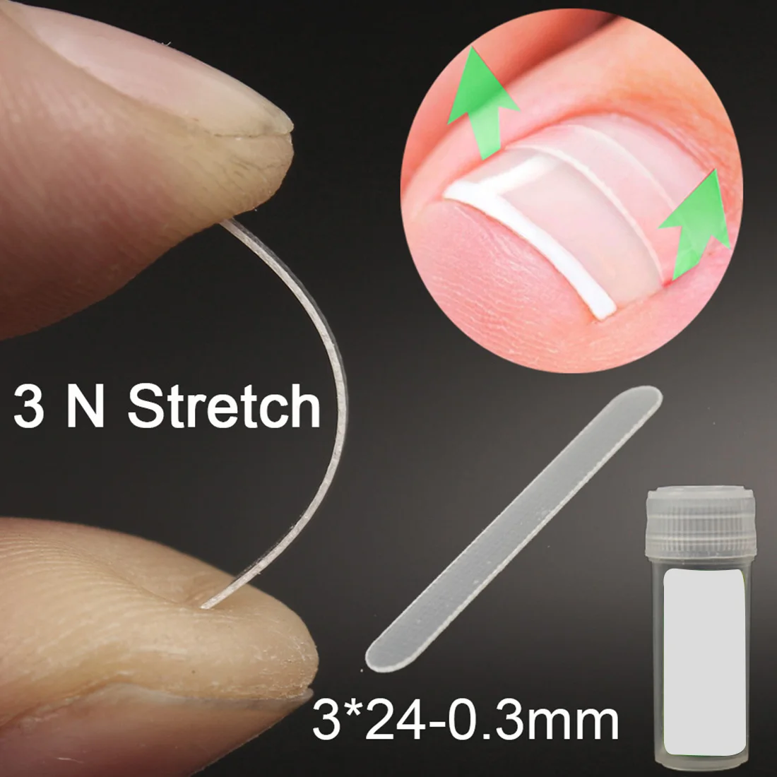 New Ingrown Toe Nail Correction Sticker Patch Paronychia Corrector File Elastic Foot Care Treatment Pedicure | Красота и здоровье