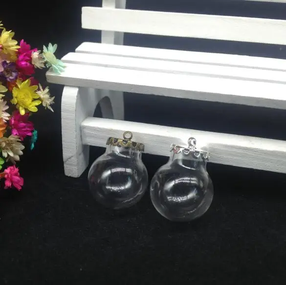 300pcs 20*12mm Clear open Glass Globe bubble with lace tray glass Cover dome wishing bottle jars diy necklace vials pendant gift
300pcs 20*12mm Clear open Glass Globe bubble with lace tray glass Cover dome wishing bottle jars diy necklace vials pendant gift