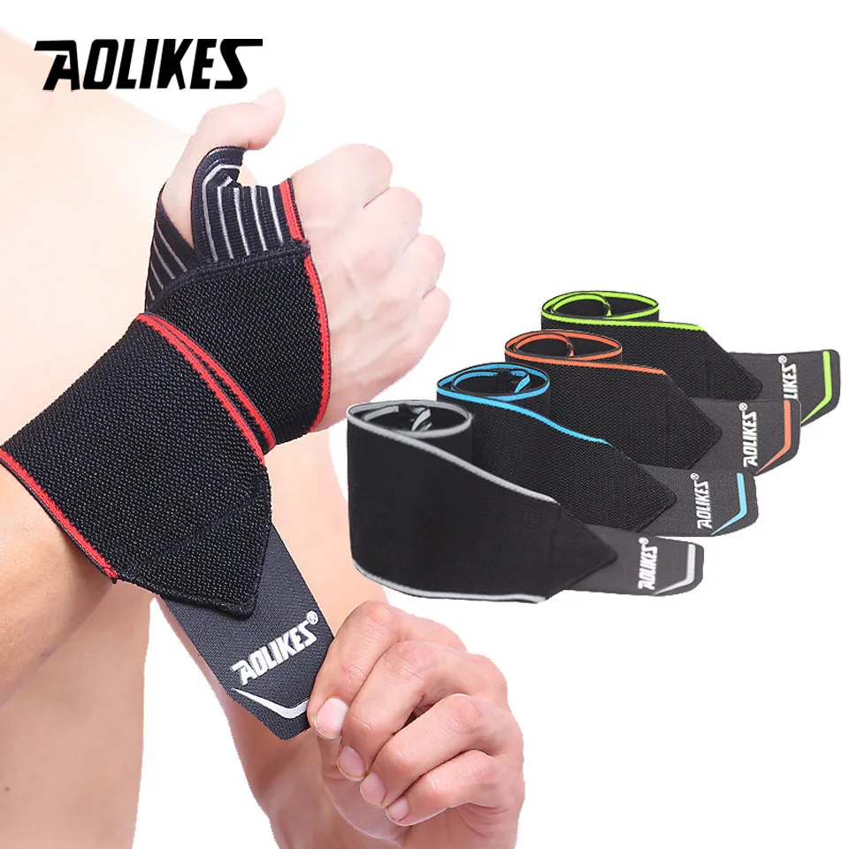 AOLIKES 1 Pair Crossfit Fitness Wrist Wraps Straps Gym Gloves Weightlifting Sports Wristband Crossfit Wrist Bracer Support Hand
AOLIKES 1 Pair Crossfit Fitness Wrist Wraps Straps Gym Gloves Weightlifting Sports Wristband Crossfit Wrist Bracer Support Hand