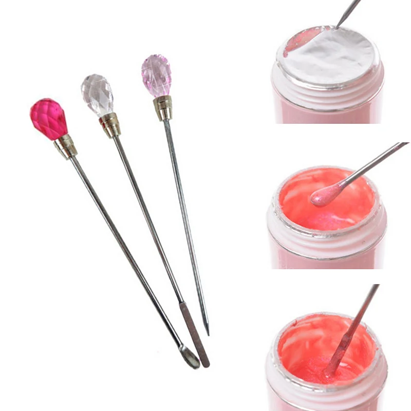 Nail Art Tools Nail Art Stirring Rod Tool Powder Liquid Spoon For UV Gel Acrylic Dotting Pen DIY Manicure Tools Nail Design 1PC
Nail Art Tools Nail Art Stirring Rod Tool Powder Liquid Spoon For UV Gel Acrylic Dotting Pen DIY Manicure Tools Nail Design 1PC