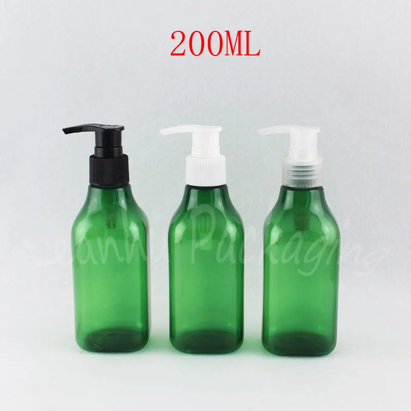 200ML Green Square Plastic Bottle With Lotion Pump , 200CC Empty Cosmetic Container , Shampoo / Lotion Packaging Bottle
200ML Green Square Plastic Bottle With Lotion Pump , 200CC Empty Cosmetic Container , Shampoo / Lotion Packaging Bottle