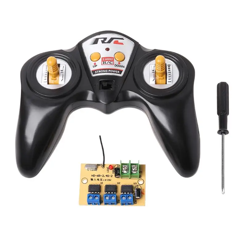 6CH High-power 2.4G 50 Meter Remote Control with Receiver 6-15v for Car Model Ship DIY Tool JAN-30
6CH High-power 2.4G 50 Meter Remote Control with Receiver 6-15v for Car Model Ship DIY Tool JAN-30