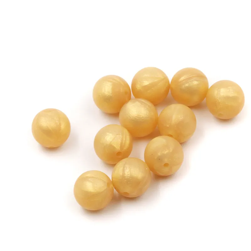 JOJOCHEW 100pcs 9mm-19mm Metalic Golden Hot New Silicone Baby Teething Beads BPA Free Round Cuentas de silicona Jewelry Making
JOJOCHEW 100pcs 9mm-19mm Metalic Golden Hot New Silicone Baby Teething Beads BPA Free Round Cuentas de silicona Jewelry Making