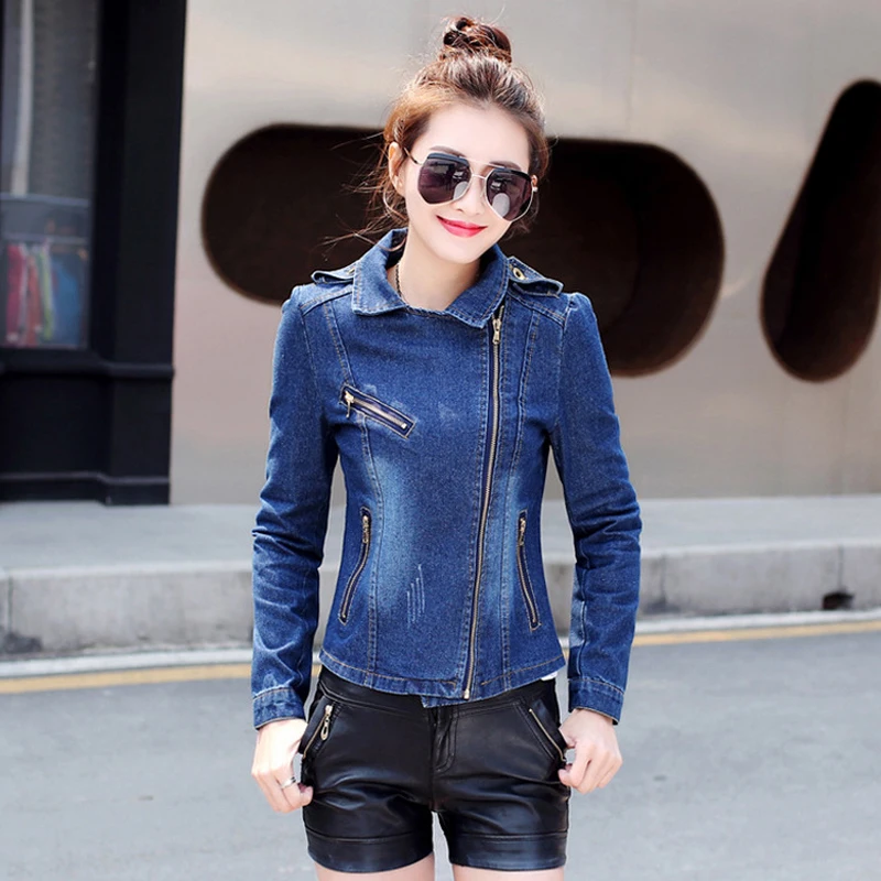 2019 Women Denim Jacket Jeans Basic Short Jacket Coat Outwear Slim Short Warm Overcoats Jeans Female Casual Denim Jackets
2019 Women Denim Jacket Jeans Basic Short Jacket Coat Outwear Slim Short Warm Overcoats Jeans Female Casual Denim Jackets