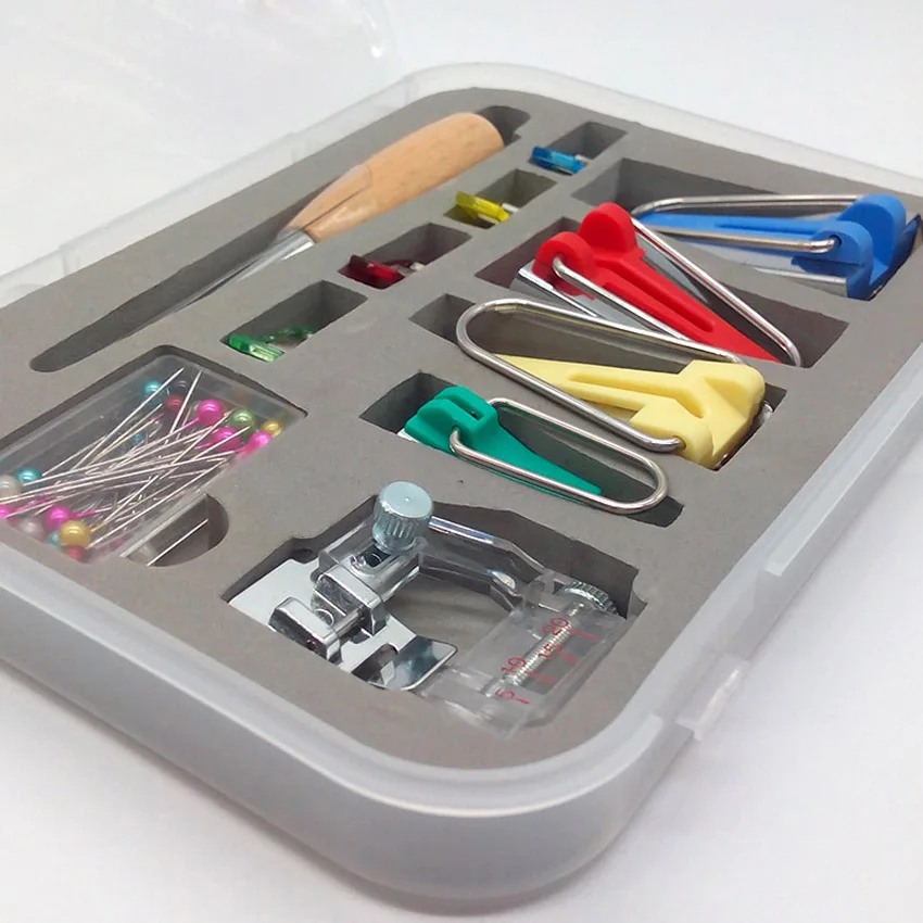 Machine Tools Binding Sew Multifunction Sewing Bias Tape Maker Set DIY Patchwork Quilting Tool
Machine Tools Binding Sew Multifunction Sewing Bias Tape Maker Set DIY Patchwork Quilting Tool