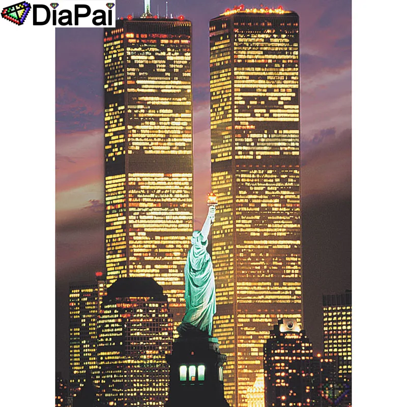 DIAPAI 5D DIY Diamond Painting 100% Full Square/Round Drill "Statue of Liberty" Diamond Embroidery Cross Stitch 3D Decor A21939
DIAPAI 5D DIY Diamond Painting 100% Full Square/Round Drill "Statue of Liberty" Diamond Embroidery Cross Stitch 3D Decor A21939