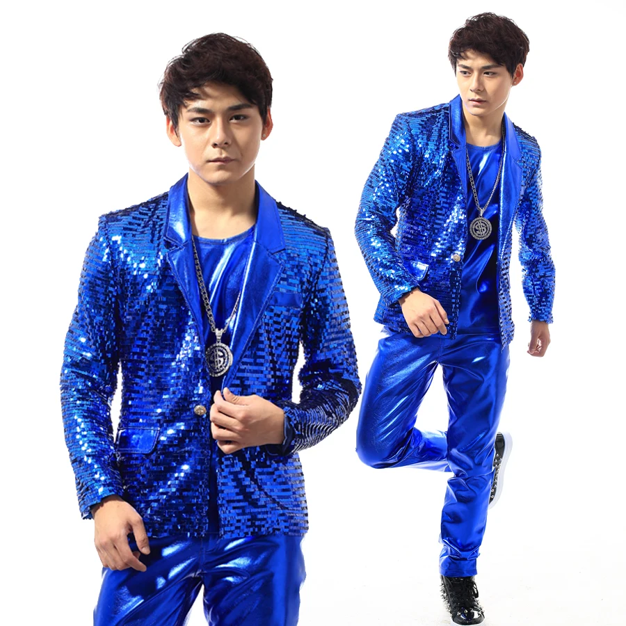 S-5XL!!! 2018 Han edition cultivate one's morality costumes fashion and personality A male singer DS blue The singer's clothing
S-5XL!!! 2018 Han edition cultivate one's morality costumes fashion and personality A male singer DS blue The singer's clothing