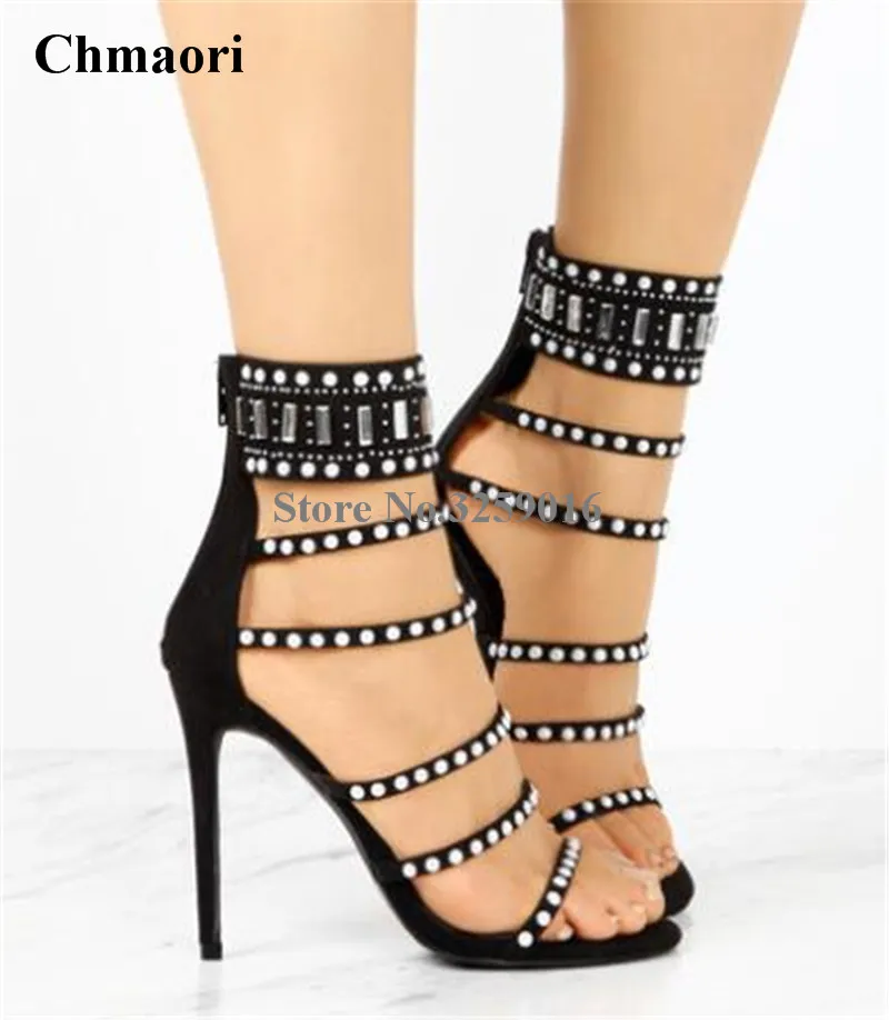 Women New Fashion Open Toe Bling Bling Rhinestone Gladiator Sandals Cut-out Crystal Ankle Wrap High Heel Sandals Dress Shoes
Women New Fashion Open Toe Bling Bling Rhinestone Gladiator Sandals Cut-out Crystal Ankle Wrap High Heel Sandals Dress Shoes