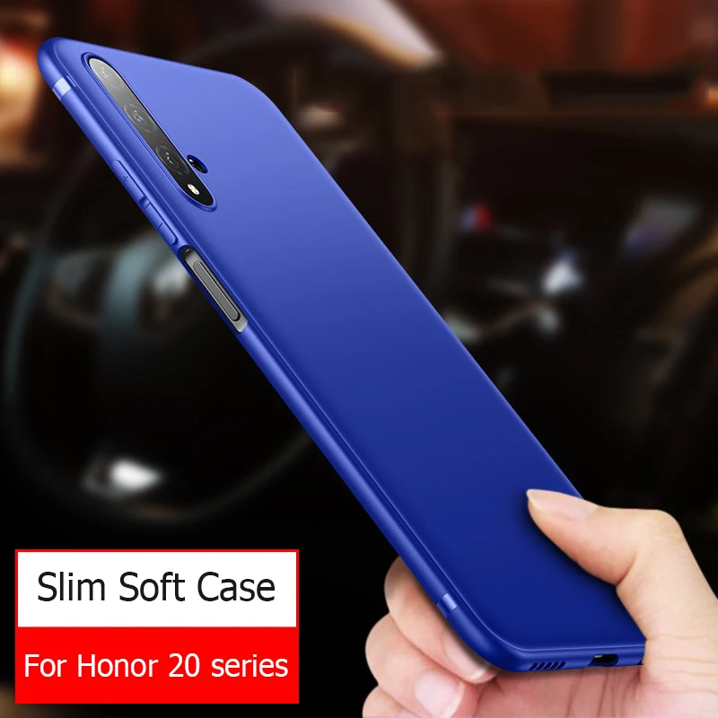 Чехол MUCHI для Huawei Honor 20 Pro мягкий матовый тонкий Ударопрочный силиконовый чехол Lite