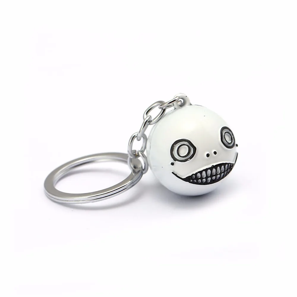 HSIC 10 шт./лот оптовая продажа брелоков для ключей из игры NieR Automata металлический